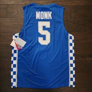 Kentucky Wildcats Malik Monk #5 Men's Basketball Jersey - Royal Nike Elite - Siz